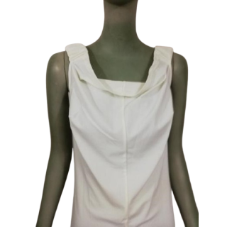 Vestido vintage creador no pecho