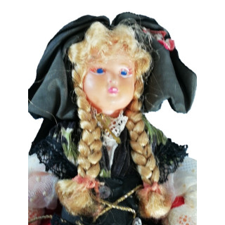 Muñeca regional, folk 60-70s ref. P38