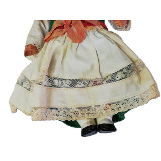 Regionale Puppe, Folk 60-70er Jahre Ref. P36