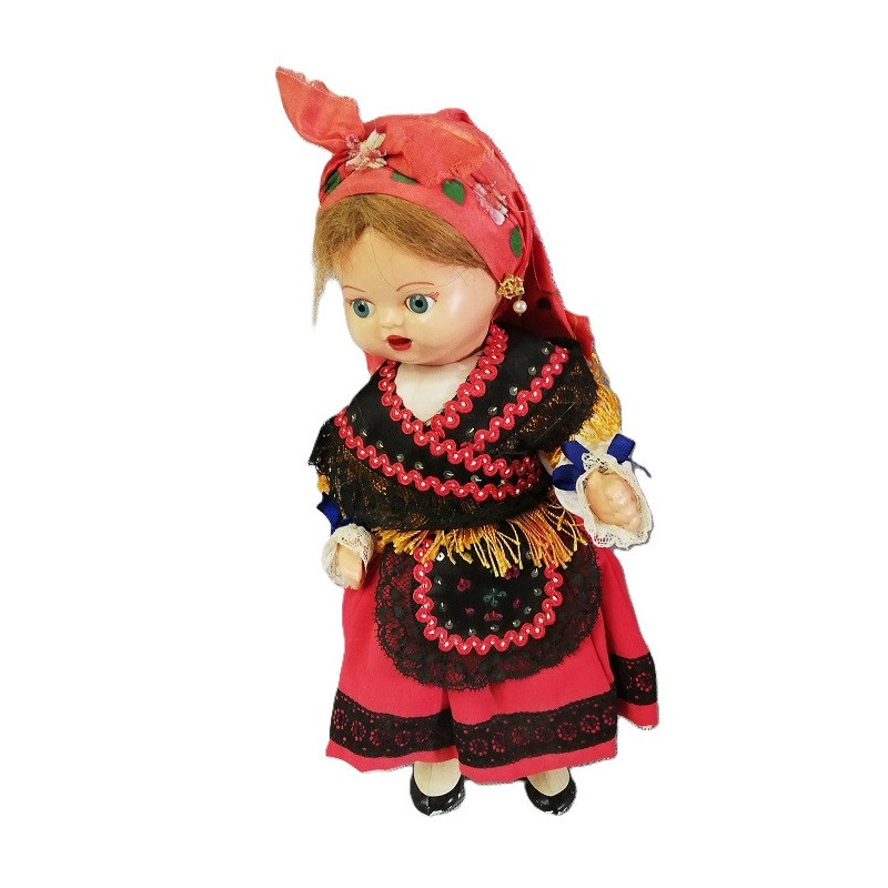 Muñeca regional, folk 60-70s ref. P35