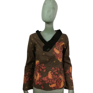 T-shirt âmbar - Babzoe Modello Bamco / 100