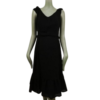Vestido nominal preto vintage