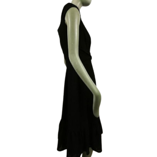 Vestido nominal negro vintage