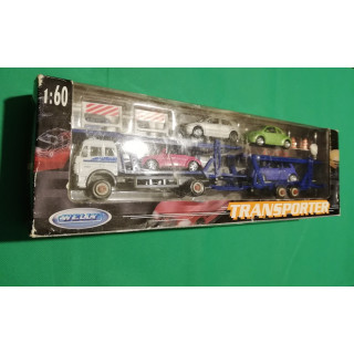 Semi-Remorque Volkswagen transporteur de Voitures Réf 74535
