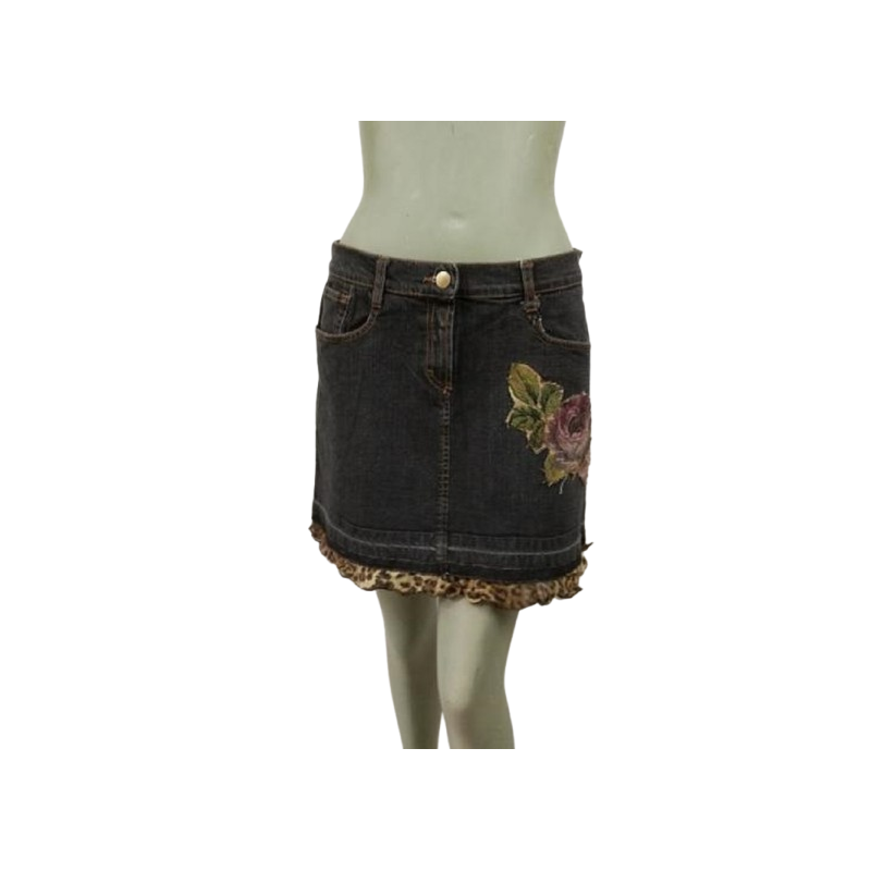 Vintage Jeans Skirt Clips More