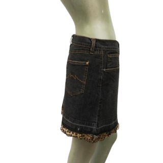 Vintage Jeans Skirt Clips More