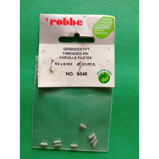 8 clavijas roscadas Robbe 6048