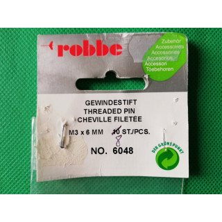 8 pavilhões roscadas Robbe 6048