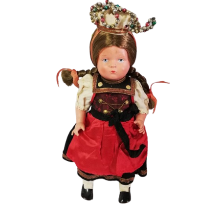 Muñeca regional, folk 60-70s ref. P33