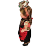 Muñeca regional, folk 60-70s ref. P33