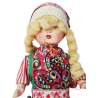Bambola regionale, folk 60-70s Ref. P27