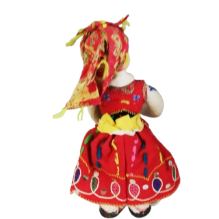 Muñeca regional, folk 60-70s ref. P24