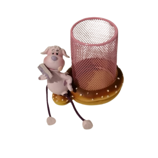 Caja de lápices con vaca y libro Ref 90528-B