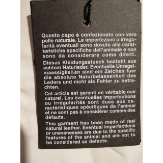 Túnica de couro c'n'c 'traje nacional mod. 40pc282