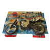Kreuz-Motorrad-Kit 32 cm Nummer 5 zum Anbringen