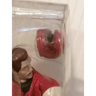 Moto rosso 13 cm con motociclista mod. 250sx