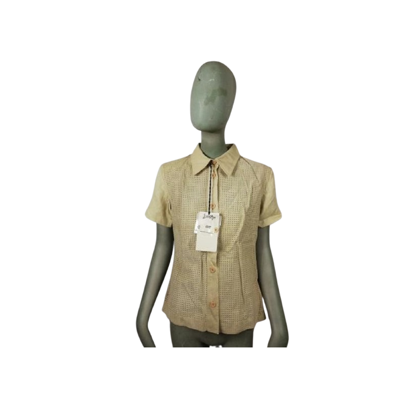 Castelbajac JC Leren Shirt Model 42808