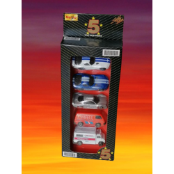 5 vehicles Maisto Model GT-Racing