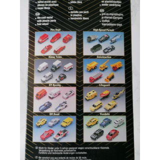 5 voertuigen Matto Model GT-RACING
