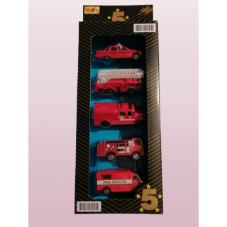 5 vehicles Maisto Model Fire Dept