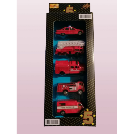 5 vehículos Fire Fire Dept