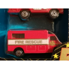 5 vehicles Maisto Model Fire Dept