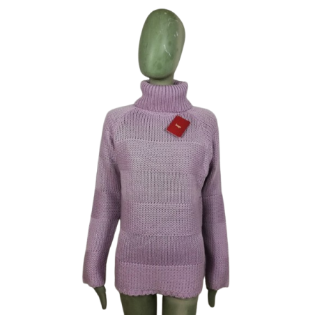 Maglione del colletto rotolato vintage Stile PIU-ST-01
