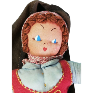 Poupée Régionale, Folklorique années 60-70s Réf. P22