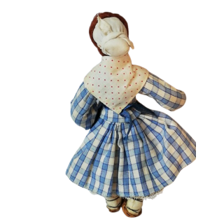 Muñeca regional, años popular 1960/1970 Ref. P19