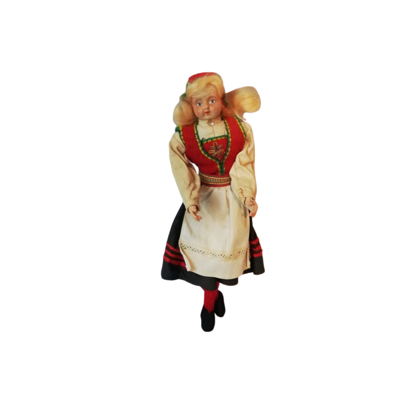 Muñeca regional, años popular 1960/1970 Ref. P17