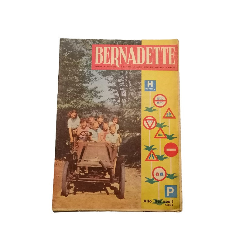 Bernadette N ° 195 - Semanal del 20 de marzo de 1960