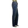 Calças de calça jeans vintage derrotadas