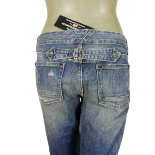 Pantalones vintage jeans derrotados