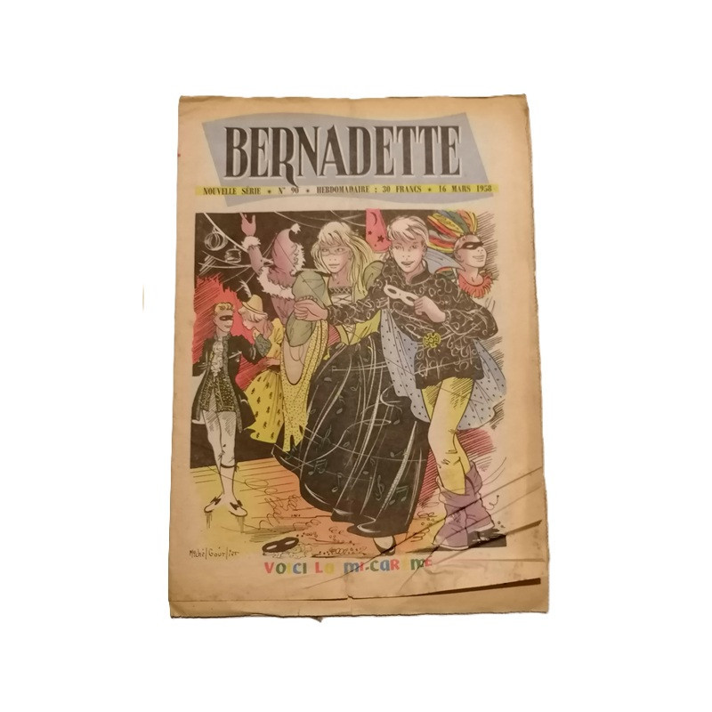 Bernadette N ° 90 NUEVA SERIE - SEMANAL DE 1958