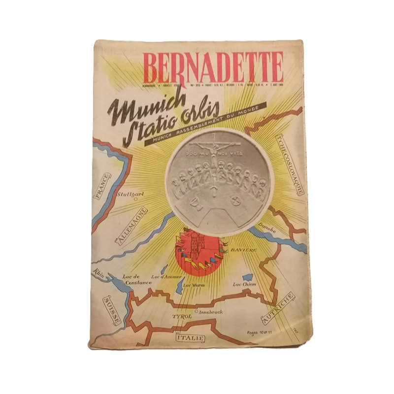 Bernadette N ° 215 - Semanal de 7 de agosto de 1960