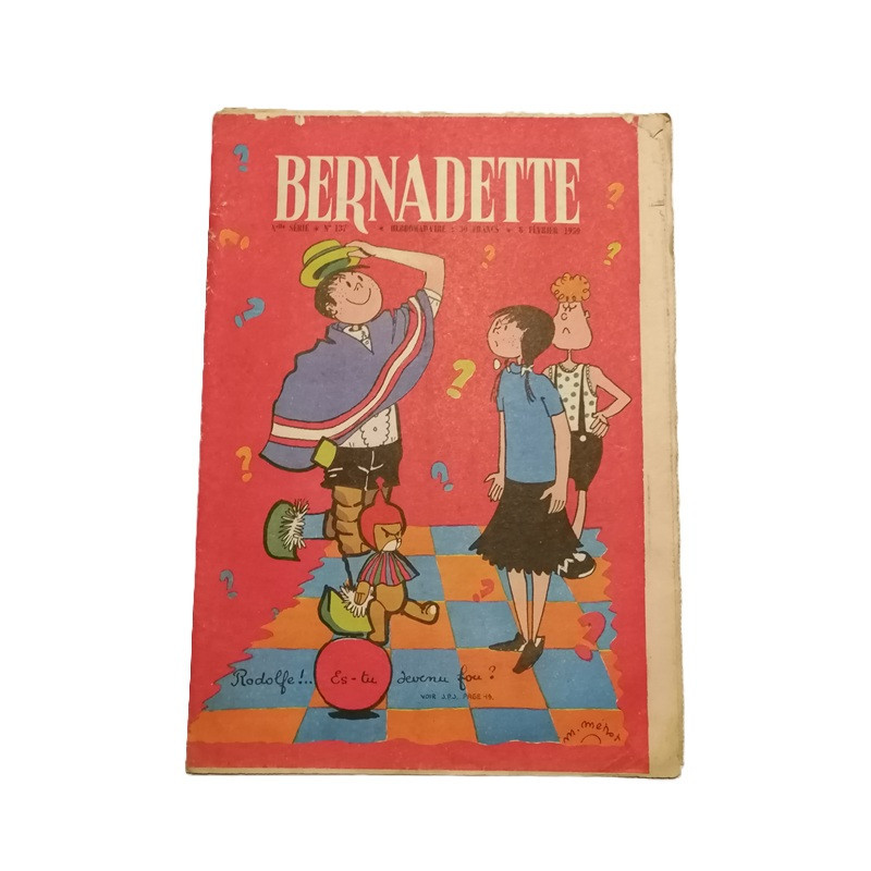 Bernadette No. 137 - Weekly of 8 February 1959