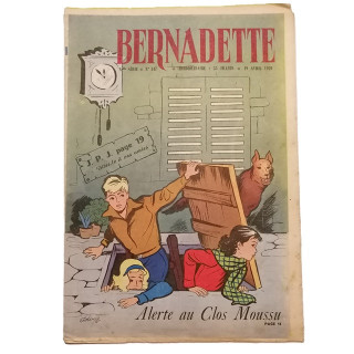 Bernadette No. 147 - Weekly of 19 April 1959