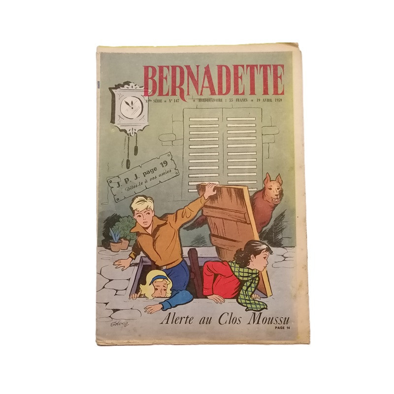 Bernadette No. 147 - Weekly of 19 April 1959