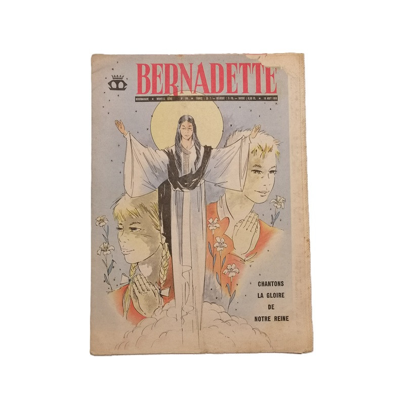 Bernadette n ° 164 Nuova serie - settimanale del 16 agosto 1959