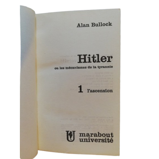 Volumen de Hitler 1 - Ascensión de Allan Bullock