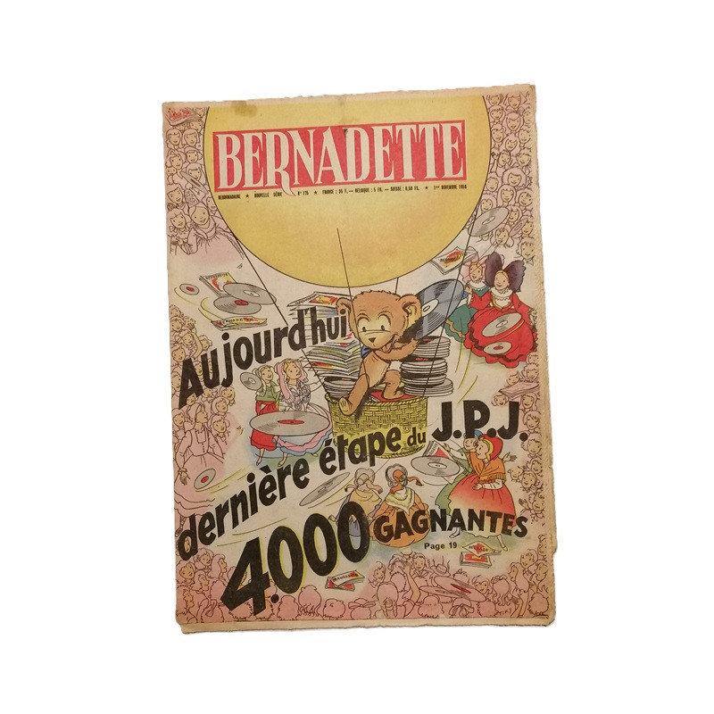 Bernadette n ° 175 nova série de 1º de novembro de 1959