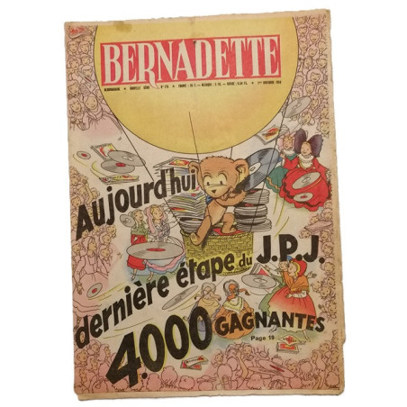 BERNADETTE N ° 175 Neue Serie vom 1. November 1959
