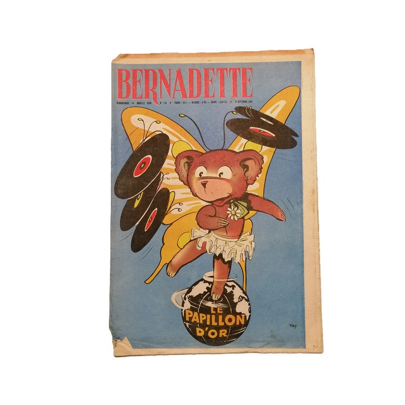 Bernadette N ° 170 Nuova serie del 27 settembre 1959