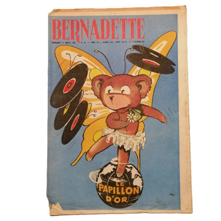 Bernadette N° 170 New Series of September 27, 1959
