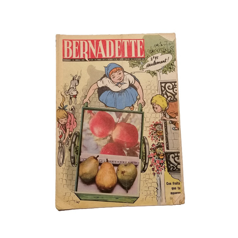 Bernadette N° 167 Nouvelle Série du 6 Septembre 1959