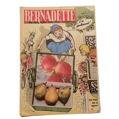 Bernadette n ° 167 nova série de 6 de setembro de 1959