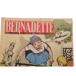 Bernadette N ° 167 nueva serie del 6 de septiembre de 1959