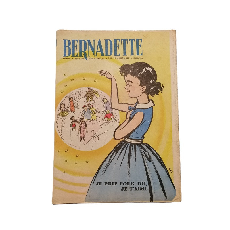 Bernadette n ° 174 NUEVA Series de 25 de octubre de 1959
