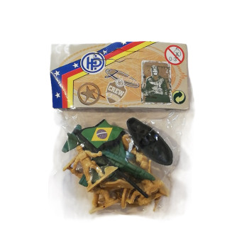 Conjunto de soldados 15 peças Ref 41063-D