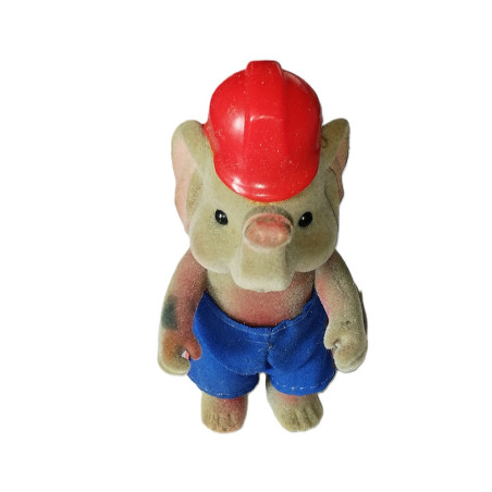 Cabe de construcción de elefantes de coleccion